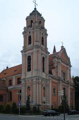 Church of All Saints in Vilnius, historic baroque church