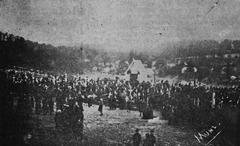 Cemetery of the Defenders of Lwów on All Saints' Day in 1920