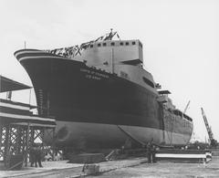 Dredge Markham shipyard launch in 1959