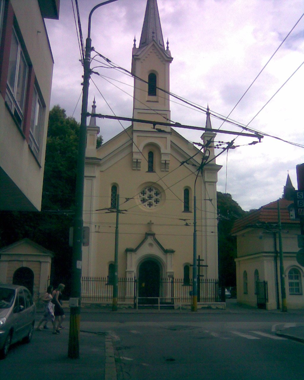 Church in Ondrejsky Cemetery as protected monument number 101-279/5 in Slovakia