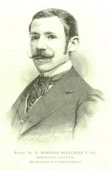 Portrait of Mariano Benlliure y Gil distinguished sculptor