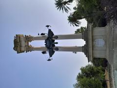 Monument to Christopher Columbus in Seville, Spain