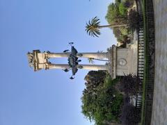 Monument to Christopher Columbus in Seville, Spain