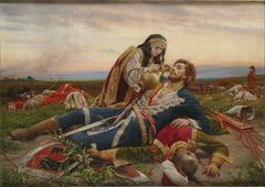 Kosovo Maiden painting by Uroš Predić 1919