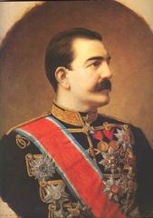 King Milan Obrenović portrait