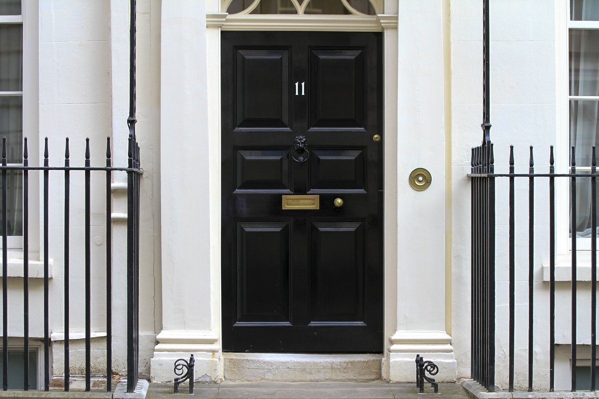 Ambassador Robert Johnson meeting Chancellor Philip Hammond at Number 11 Downing Street