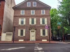 Four-story brick house of Thaddeus Kosciuszko National Memorial in Pennsylvania
