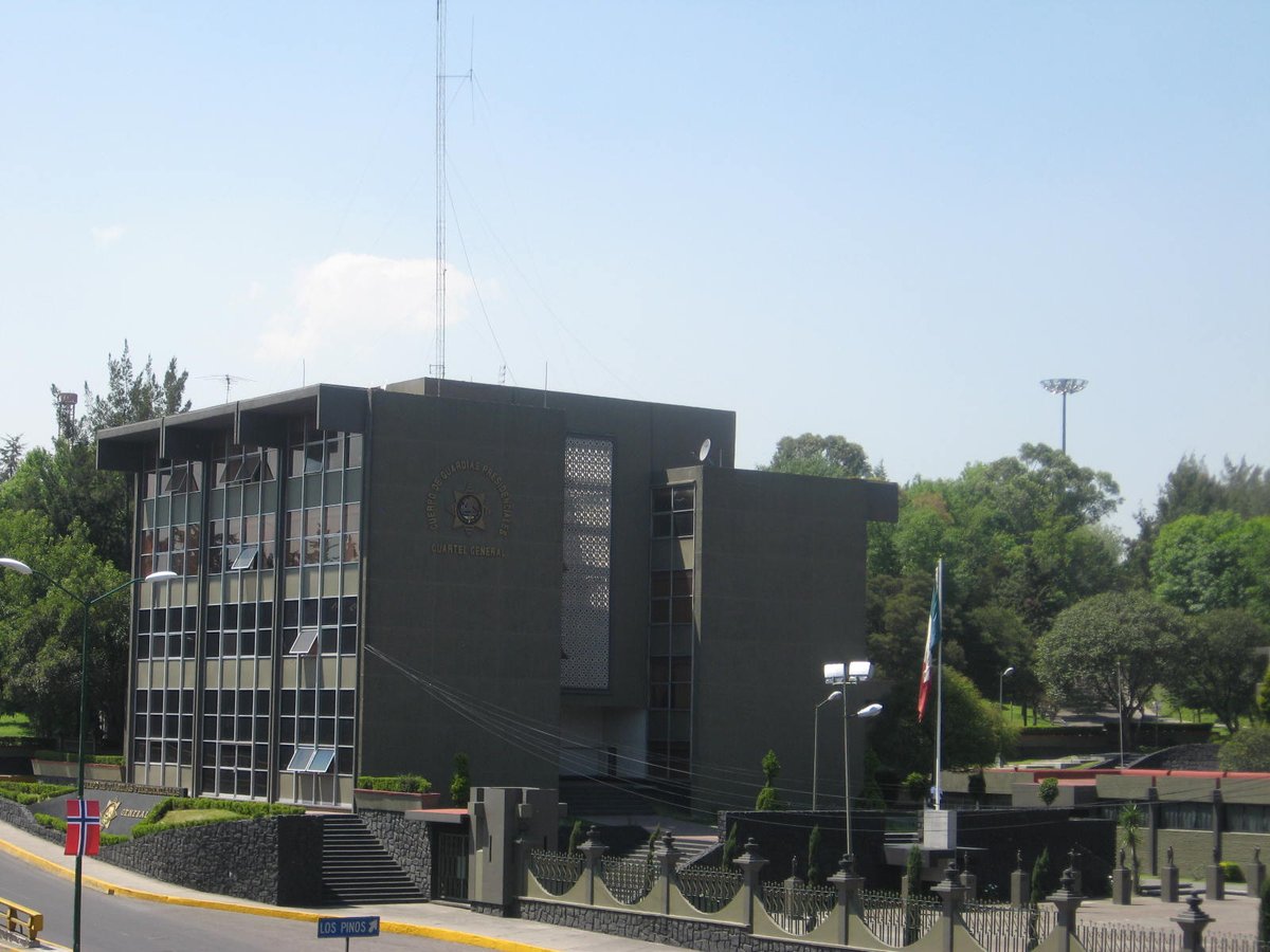 Headquarters of the Guardias Presidenciales at Los Pinos in Mexico City