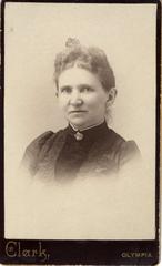 Portrait of Lydia Hooper Blackler circa 1880 by L. Wilson Clark