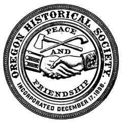 Logo of Oregon Historical Society from 1845
