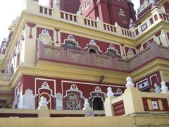 Side view of Birla Mandir temple