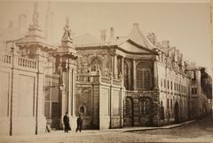 Egmont palace in Brussels before the fire