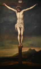 Christ on the Cross painting by Alonso Cano in Sint-Janshospitaal, Bruges