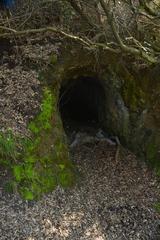 Roman structure called 'Il Faro' in the Cuma forest with a small room underneath