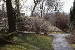 Oldest gallows hill in Malmö with a historical gallows structure