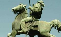 Monument to Giuseppe Garibaldi in Buenos Aires, Argentina