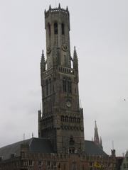 Beffroi de Bruges medieval bell tower in Belgium