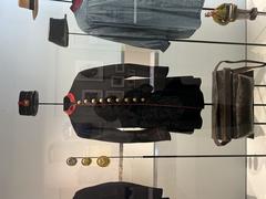 1883 French postal worker uniform displayed in La Poste Museum