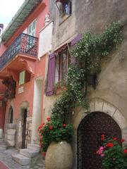 Narrow street in La Turbie, Provence