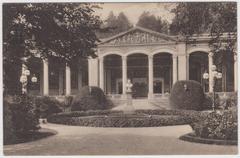 Historic Trinkhalle in Baden-Baden facade with colonnades and arches