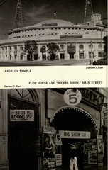 1941 map of Los Angeles California from FWP American Guide Series