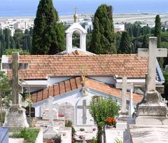 Russian Orthodox Cemetery In Nice