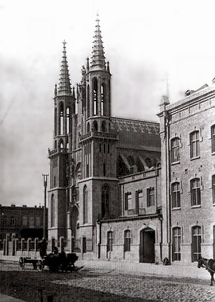 Church of the Blessed Virgin Mary's Immaculate Conception in Baku exterior view