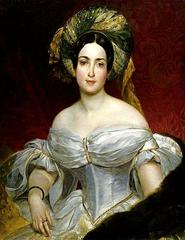 Portrait of Aurora Karamzin in 19th century style
