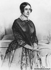 Aurora Karamzin portrait lithograph by Ludwig Wagner in the 1840s