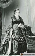 Portrait of Aurora Karamzin in 19th-century attire