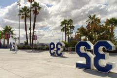 Dodger Stadium Hall of Retired Numbers display