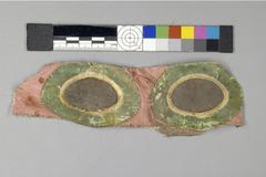 Harness fragments from a chariot of Amenhotep III and other ancient leather objects