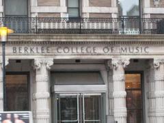 Berklee College of Music building in Boston USA