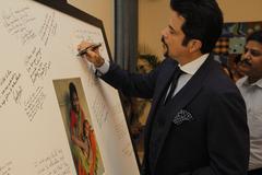 Anil Kapoor speaking at Eleanor Roosevelt Dedication Ceremony 2012