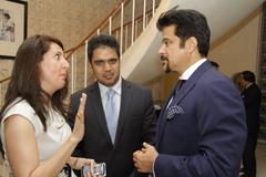 Anil Kapoor at Eleanor Roosevelt Dedication Ceremony 2012