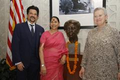 Anil Kapoor at Eleanor Roosevelt Dedication Ceremony 2012