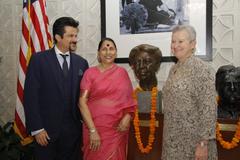 Anil Kapoor at Eleanor Roosevelt Dedication Ceremony 2012