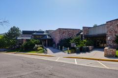 Entrance of University Hall at University of Colorado Colorado Springs UCCS