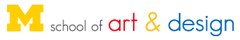 Official logo of the University of Michigan School of Art & Design
