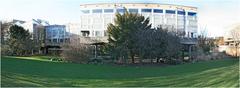Panoramic view of the University and City Library of Cologne building
