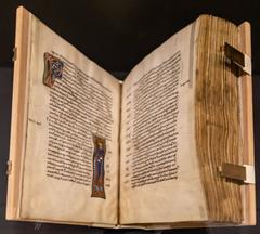 Boethius manuscript featuring an illuminated portrait of Emperor Barbarossa