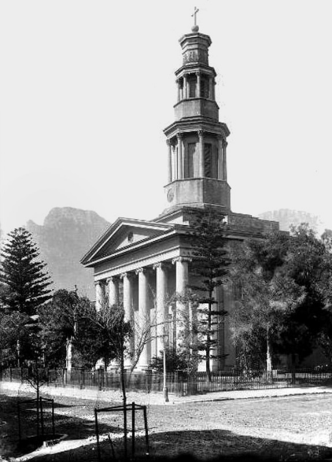Original St George's Cathedral Cape Town in 1894