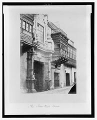 Torre Tagle House historic colonial mansion in Lima, Peru
