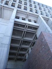 City Hall building at Government Center in Boston Massachusetts