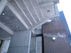 Boston City Hall in Government Center with modernist architecture