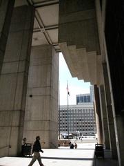 City Hall building at Government Center in Boston, Massachusetts