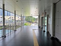 Entrance A of SP20 Muhibbah LRT station in Kuala Lumpur