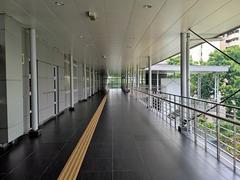 Entrance A of SP20 Muhibbah LRT station in Kuala Lumpur