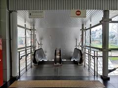 Muhibbah LRT Station Entrance B in Kuala Lumpur