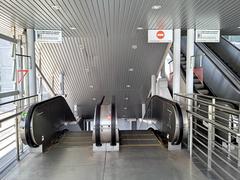 Entrance B of SP20 Muhibbah LRT station in Kuala Lumpur